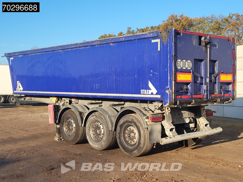 Stas S300CX 28m3 Lifting Axle - قلابة نصف مقطورة نصف مقطورة قلابة: صورة 2 Stas S300CX 28m3 Lifting Axle - قلابة نصف مقطورة نصف مقطورة قلابة: صورة 2