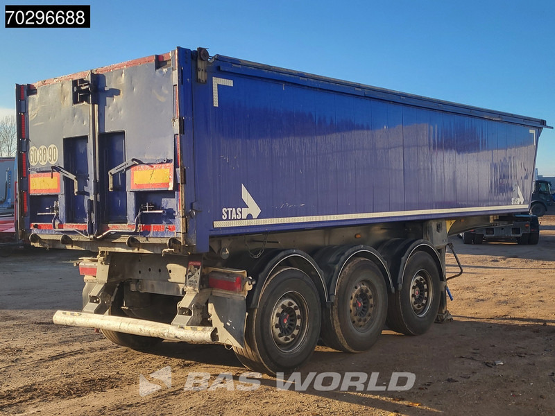 Stas S300CX 28m3 Lifting Axle - قلابة نصف مقطورة نصف مقطورة قلابة: صورة 3 Stas S300CX 28m3 Lifting Axle - قلابة نصف مقطورة نصف مقطورة قلابة: صورة 3