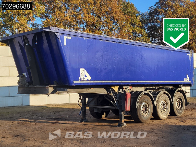 Stas S300CX 28m3 Lifting Axle - قلابة نصف مقطورة نصف مقطورة قلابة: صورة 1 Stas S300CX 28m3 Lifting Axle - قلابة نصف مقطورة نصف مقطورة قلابة: صورة 1