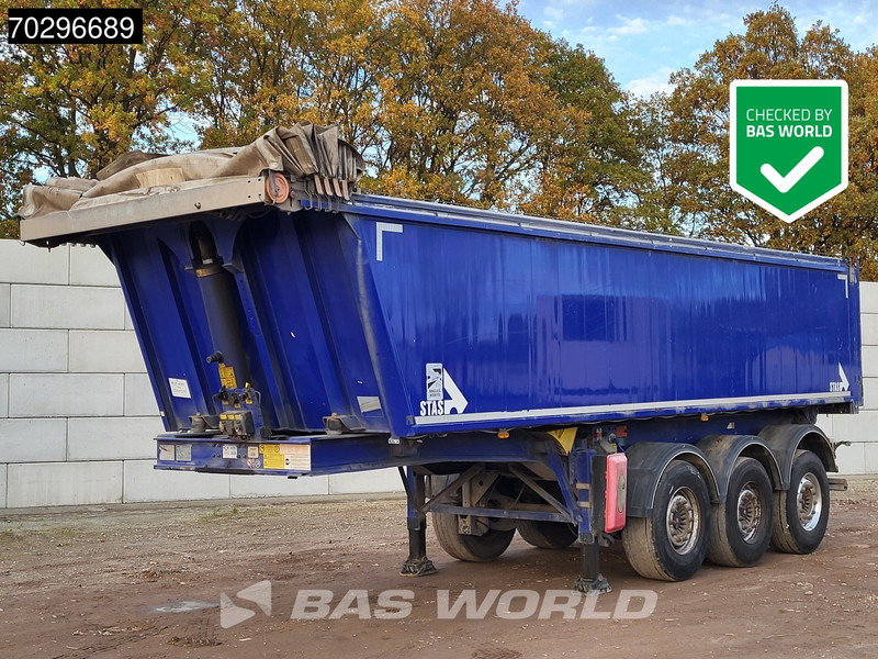 Stas S300CX 29m3 Lifting Axle - قلابة نصف مقطورة نصف مقطورة قلابة: صورة 1 Stas S300CX 29m3 Lifting Axle - قلابة نصف مقطورة نصف مقطورة قلابة: صورة 1