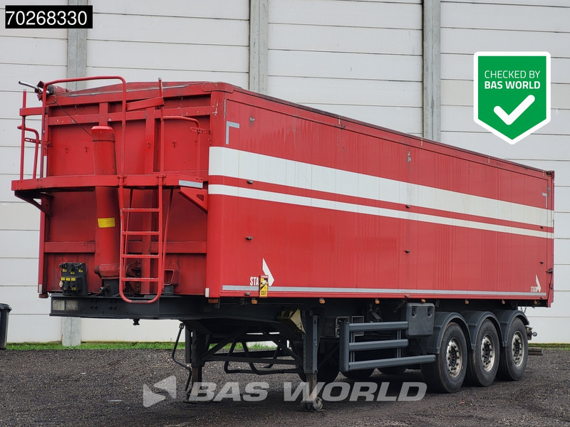 Stas S300CX 3 axles NL-Trailer 62m3 ALU - قلابة نصف مقطورة نصف مقطورة قلابة: صورة 1 Stas S300CX 3 axles NL-Trailer 62m3 ALU - قلابة نصف مقطورة نصف مقطورة قلابة: صورة 1