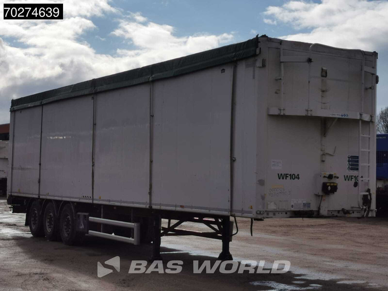 نصف مقطورة مباشرة Stas S300ZX 4.10m HIGH! 10mm 90m3: صورة 8
