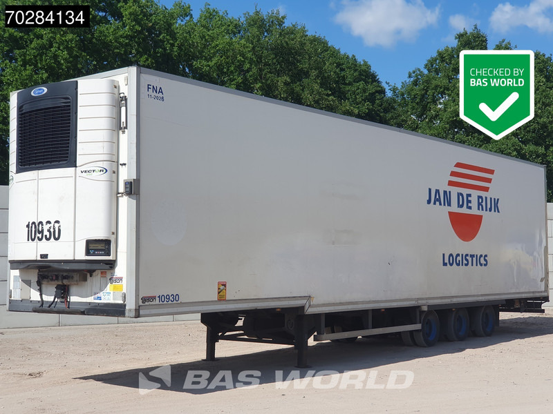 Talson Carrier Vector 1550 3 axles NL-Trailer Mega Aircargo Rollenbett Luftfracht Liftachse Blumenbreit - نصف مقطورة مُبرِّدة: صورة 1 Talson Carrier Vector 1550 3 axles NL-Trailer Mega Aircargo Rollenbett Luftfracht Liftachse Blumenbreit - نصف مقطورة مُبرِّدة: صورة 1