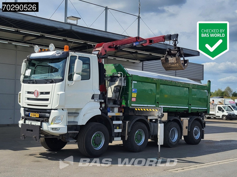 Tatra Tatra Phoenix 8P6R43/Phoenix 8X6 NL-Truck HMF 1943Z Crane 17m3 HSW Big-Axle Steering-Axle 8x6 Automatic Euro 6 - شاحنة قلاب, شاحنة كرين: صورة 1 Tatra Tatra Phoenix 8P6R43/Phoenix 8X6 NL-Truck HMF 1943Z Crane 17m3 HSW Big-Axle Steering-Axle 8x6 Automatic Euro 6 - شاحنة قلاب, شاحنة كرين: صورة 1