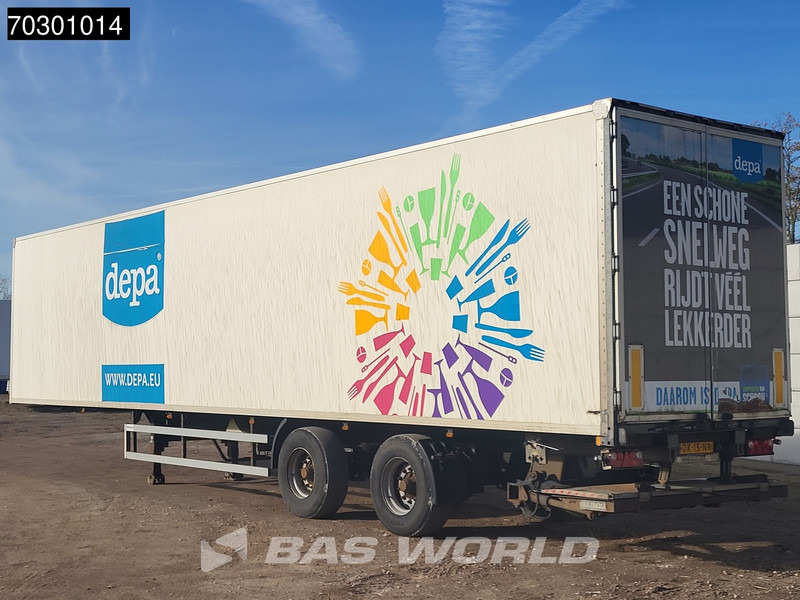 Tracon TO2 Tailgate Steering Axle - نصف مقطورة صندوق مغلق: صورة 2 Tracon TO2 Tailgate Steering Axle - نصف مقطورة صندوق مغلق: صورة 2