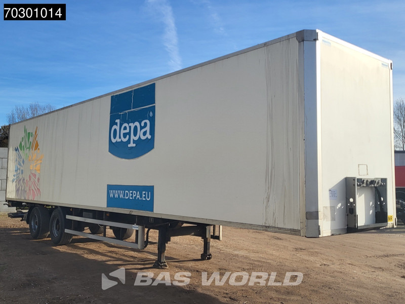 Tracon TO2 Tailgate Steering Axle - نصف مقطورة صندوق مغلق: صورة 3 Tracon TO2 Tailgate Steering Axle - نصف مقطورة صندوق مغلق: صورة 3