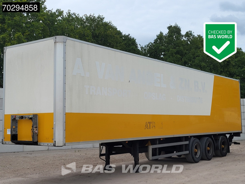 Tracon TRAILERS TO.S 1527 APK06/26 Laadklep Stuur+Liftas - نصف مقطورة صندوق مغلق: صورة 1 Tracon TRAILERS TO.S 1527 APK06/26 Laadklep Stuur+Liftas - نصف مقطورة صندوق مغلق: صورة 1