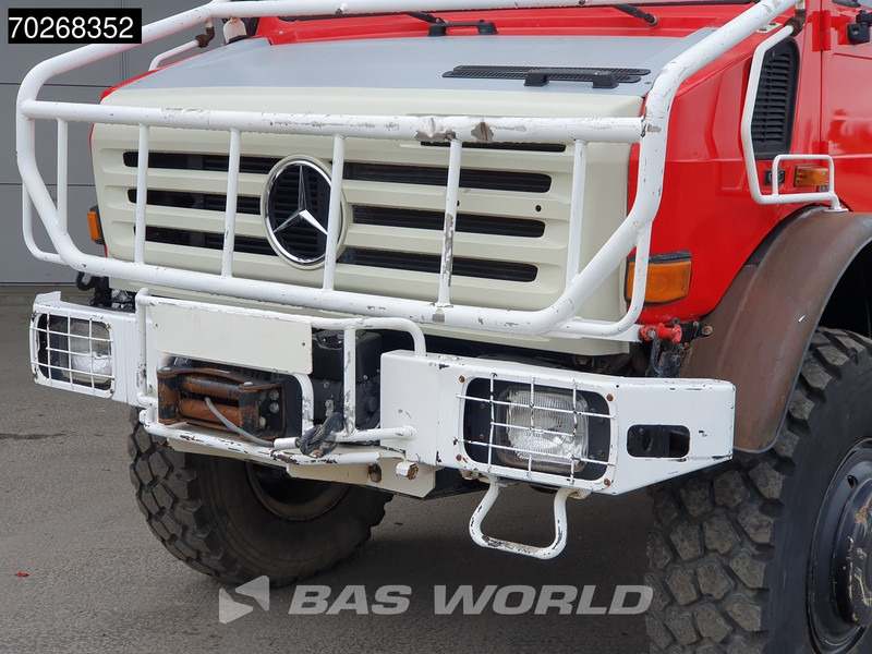 سيارة إطفاء Unimog U5000 4X4 Camiva FIRE TRUCK SUPERSTRUCTURE NOT WORKING Automatic: صورة 13