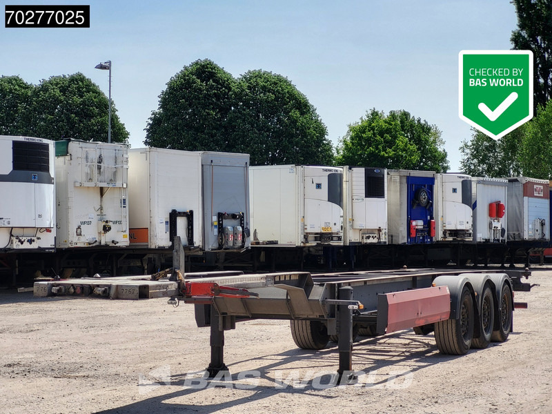 Van Hool 3 axles - نصف مقطورة لنقل الحاويات: صورة 1 Van Hool 3 axles - نصف مقطورة لنقل الحاويات: صورة 1
