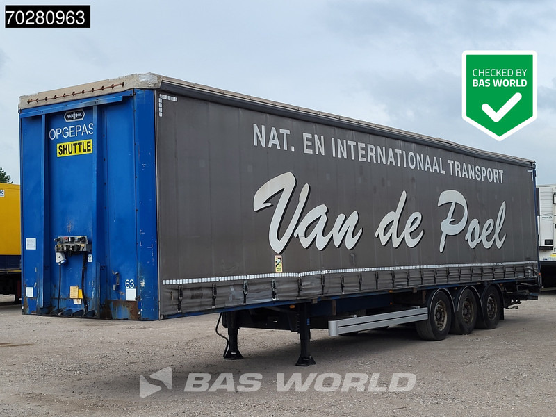 Van Hool S/00151 Ladebordwand Hubdach Schiebedach Tailgate - نصف مقطورة ستارة: صورة 1 Van Hool S/00151 Ladebordwand Hubdach Schiebedach Tailgate - نصف مقطورة ستارة: صورة 1