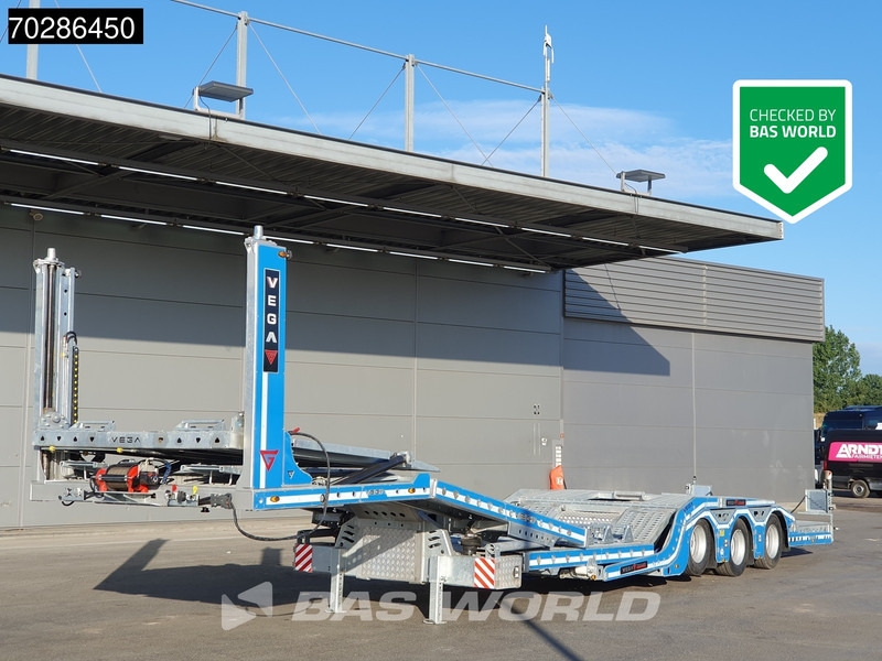 Vega Alphamax 3 axles NEW Galvanized Hydro-electric Winch Lift + Lenkachse - نصف مقطورة نقل السيارات: صورة 1 Vega Alphamax 3 axles NEW Galvanized Hydro-electric Winch Lift + Lenkachse - نصف مقطورة نقل السيارات: صورة 1