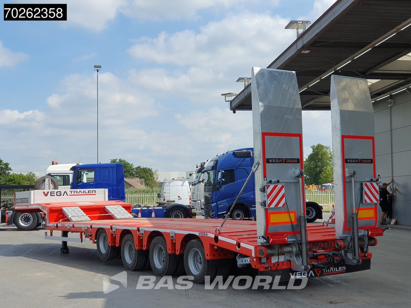 Vega STANDARD LOWBED 2 axles Lift + 2xLenkachse Hydraulic Ramps - عربة منخفضة مسطحة نصف مقطورة: صورة 2 Vega STANDARD LOWBED 2 axles Lift + 2xLenkachse Hydraulic Ramps - عربة منخفضة مسطحة نصف مقطورة: صورة 2
