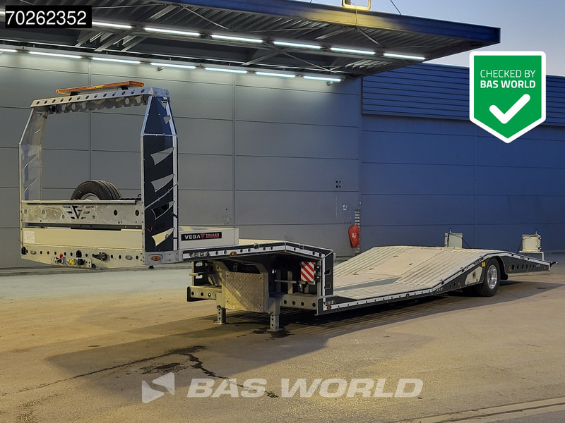 Vega TRUCK CARRIER 2 axles NEW 8T Winch Truck-Transporter TPMS BPW ALCOA - نصف مقطورة نقل السيارات: صورة 1 Vega TRUCK CARRIER 2 axles NEW 8T Winch Truck-Transporter TPMS BPW ALCOA - نصف مقطورة نقل السيارات: صورة 1