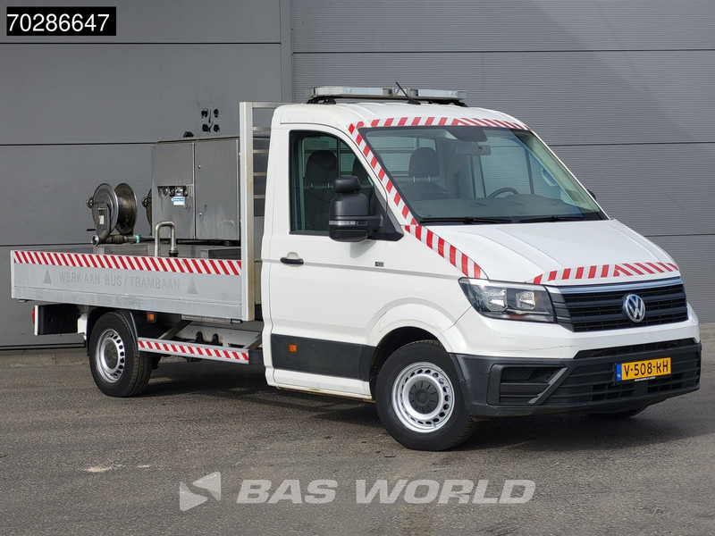 Volkswagen Crafter 177pk Automaat Open Laadbak Reinigingswagen Trekhaak Airco Cruise Euro6 Pritsche Pickup Open Box Hogedrukspuit Waterpomp A/C Tow - شاحنة مفتوحة: صورة 3 Volkswagen Crafter 177pk Automaat Open Laadbak Reinigingswagen Trekhaak Airco Cruise Euro6 Pritsche Pickup Open Box Hogedrukspuit Waterpomp A/C Tow - شاحنة مفتوحة: صورة 3