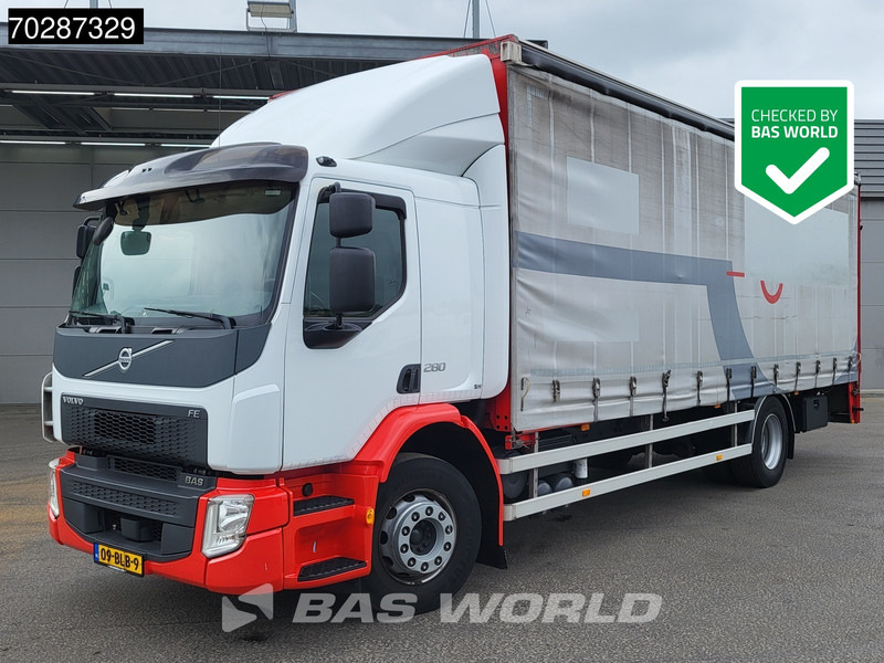 Volvo FE 280 4X2 NL-Truck curtainsides 2000kg Ladebordwand Automatic Euro 6 - شاحنة ستارة: صورة 1 Volvo FE 280 4X2 NL-Truck curtainsides 2000kg Ladebordwand Automatic Euro 6 - شاحنة ستارة: صورة 1