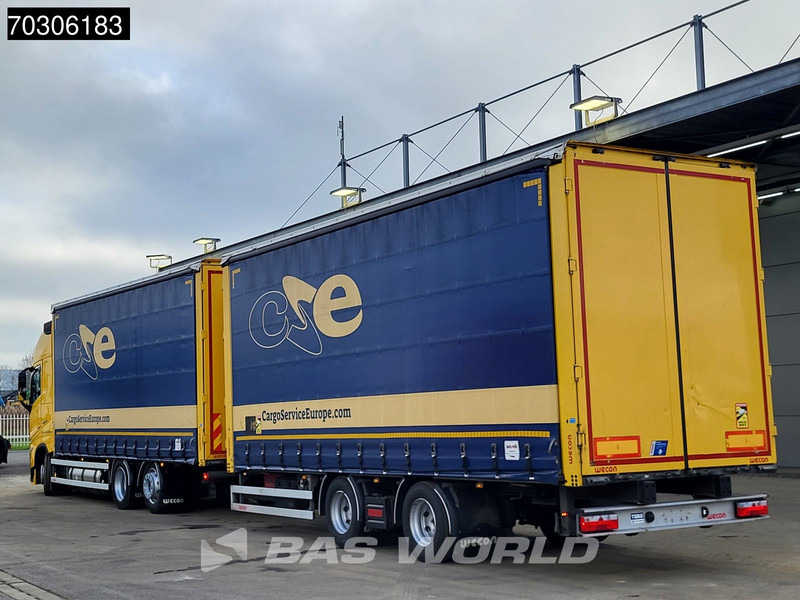 Volvo FH 460 6X2 Curtainsider Combi LNG Engine Sliding roof Lift Axle I-Park cool VEB+ - شاحنة ستارة: صورة 2 Volvo FH 460 6X2 Curtainsider Combi LNG Engine Sliding roof Lift Axle I-Park cool VEB+ - شاحنة ستارة: صورة 2
