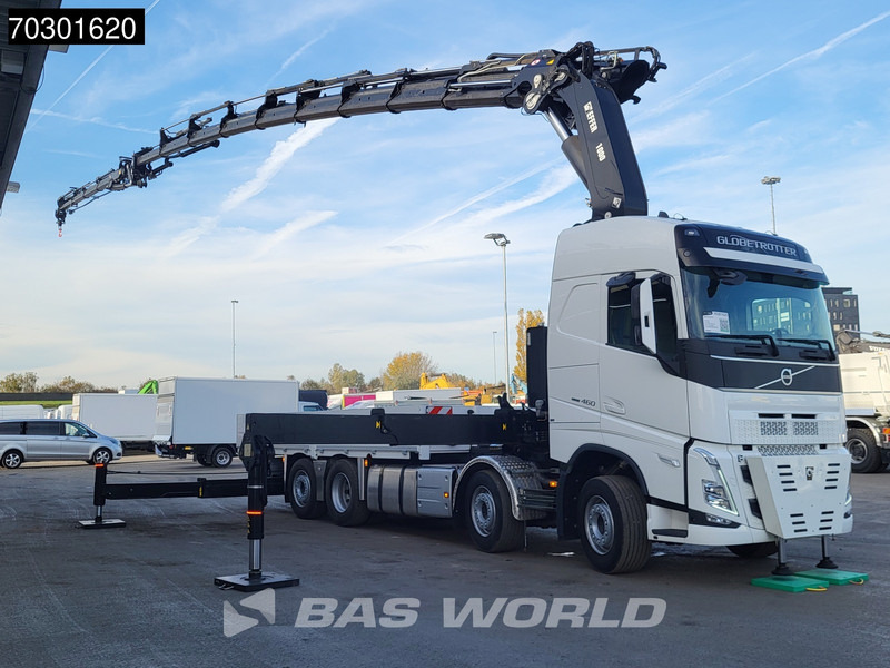 Volvo FH 460 8X2 UNUSED EFFER 1000 9S + 6S Crane + Fly-Jib Lift+Lenkachse VEB+ Euro 6 - شاحنات مسطحة, شاحنة كرين: صورة 5 Volvo FH 460 8X2 UNUSED EFFER 1000 9S + 6S Crane + Fly-Jib Lift+Lenkachse VEB+ Euro 6 - شاحنات مسطحة, شاحنة كرين: صورة 5