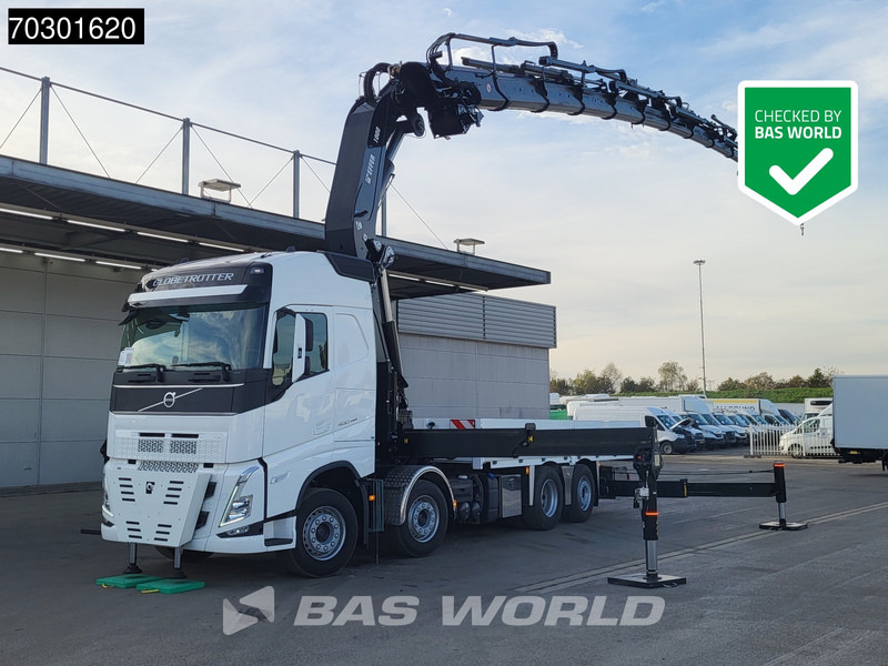 Volvo FH 460 8X2 UNUSED EFFER 1000 9S + 6S Crane + Fly-Jib Lift+Lenkachse VEB+ Euro 6 - شاحنات مسطحة, شاحنة كرين: صورة 1 Volvo FH 460 8X2 UNUSED EFFER 1000 9S + 6S Crane + Fly-Jib Lift+Lenkachse VEB+ Euro 6 - شاحنات مسطحة, شاحنة كرين: صورة 1