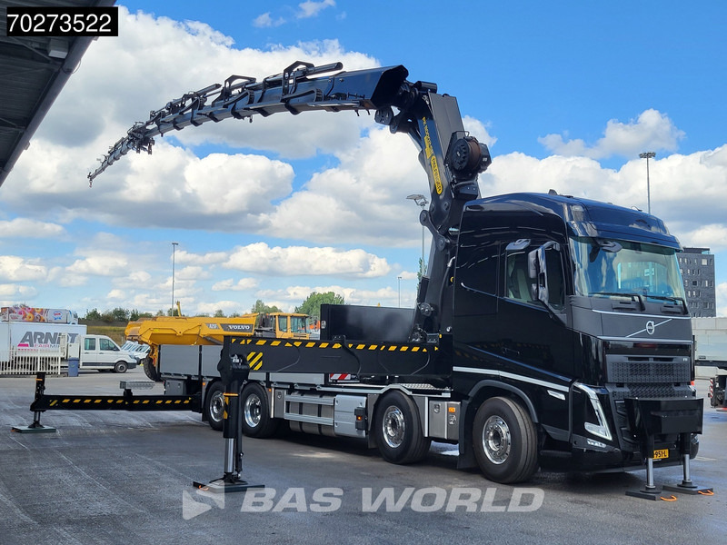 Volvo FH 500 8X2 NEW NL-Truck Palfinger PK110002 SH Crane + Fly-Jib Winch VEB+ - شاحنات مسطحة, شاحنة كرين: صورة 3 Volvo FH 500 8X2 NEW NL-Truck Palfinger PK110002 SH Crane + Fly-Jib Winch VEB+ - شاحنات مسطحة, شاحنة كرين: صورة 3