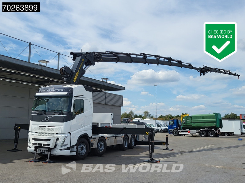 Volvo FH 500 8X2 NEW! Palfinger PK92002 SH 8+6 JIB Crane Kran 3.5t Winch Lift+Steering Axle - شاحنات مسطحة, شاحنة كرين: صورة 1 Volvo FH 500 8X2 NEW! Palfinger PK92002 SH 8+6 JIB Crane Kran 3.5t Winch Lift+Steering Axle - شاحنات مسطحة, شاحنة كرين: صورة 1