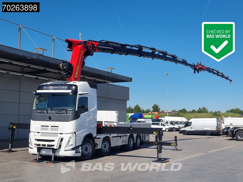 Volvo FH 500 8X2 NEW! Palfinger PK92002 SH 8+6 JIB Crane Kran Winch Lift-Lenkachse Navi - شاحنات مسطحة, شاحنة كرين: صورة 1 Volvo FH 500 8X2 NEW! Palfinger PK92002 SH 8+6 JIB Crane Kran Winch Lift-Lenkachse Navi - شاحنات مسطحة, شاحنة كرين: صورة 1
