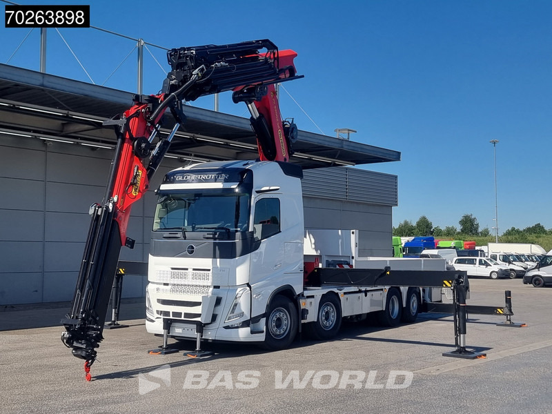 Volvo FH 500 8X2 NEW! Palfinger PK92002 SH 8+6 JIB Crane Kran Winch Lift-Lenkachse Navi - شاحنات مسطحة, شاحنة كرين: صورة 5 Volvo FH 500 8X2 NEW! Palfinger PK92002 SH 8+6 JIB Crane Kran Winch Lift-Lenkachse Navi - شاحنات مسطحة, شاحنة كرين: صورة 5