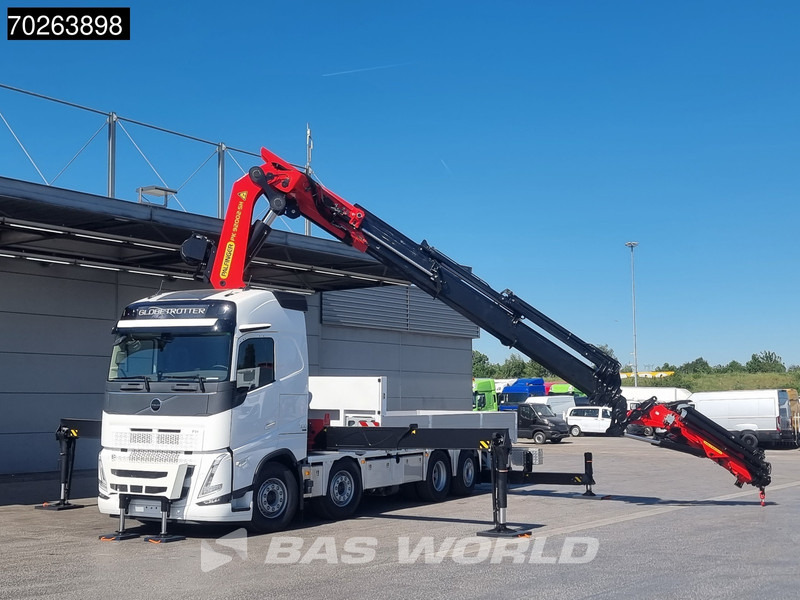 Volvo FH 500 8X2 Palfinger PK92002 SH JIB Kran Lift-Lenkachse Navi Euro 6 - شاحنات مسطحة, شاحنة كرين: صورة 5 Volvo FH 500 8X2 Palfinger PK92002 SH JIB Kran Lift-Lenkachse Navi Euro 6 - شاحنات مسطحة, شاحنة كرين: صورة 5