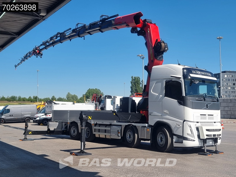 Volvo FH 500 8X2 Palfinger PK92002 SH JIB Kran Lift-Lenkachse Navi Euro 6 - شاحنات مسطحة, شاحنة كرين: صورة 2 Volvo FH 500 8X2 Palfinger PK92002 SH JIB Kran Lift-Lenkachse Navi Euro 6 - شاحنات مسطحة, شاحنة كرين: صورة 2