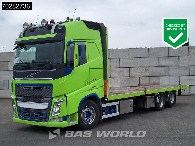 Volvo FH 540 FH 6X2 BigAxle Liftachse VEB+ Xenon Euro 6 - شاحنات مسطحة: صورة 1 Volvo FH 540 FH 6X2 BigAxle Liftachse VEB+ Xenon Euro 6 - شاحنات مسطحة: صورة 1