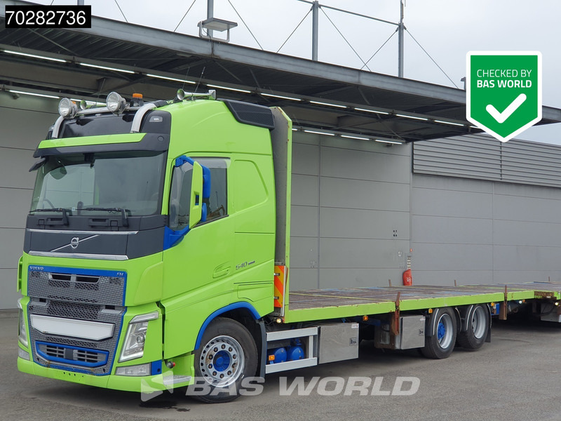 Volvo FH 540 FH 6X2 BigAxle Liftachse VEB+ Xenon Euro 6 - شاحنات مسطحة: صورة 1 Volvo FH 540 FH 6X2 BigAxle Liftachse VEB+ Xenon Euro 6 - شاحنات مسطحة: صورة 1
