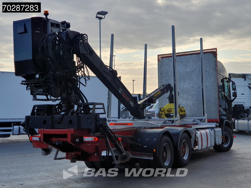 شاحنة قطع الأشجار, شاحنة كرين Volvo FH16 750 FH16 6X4 HIAB E96S 79 wood crane Retarder Dynamic-Steering Big-Axle Euro 6: صورة 17