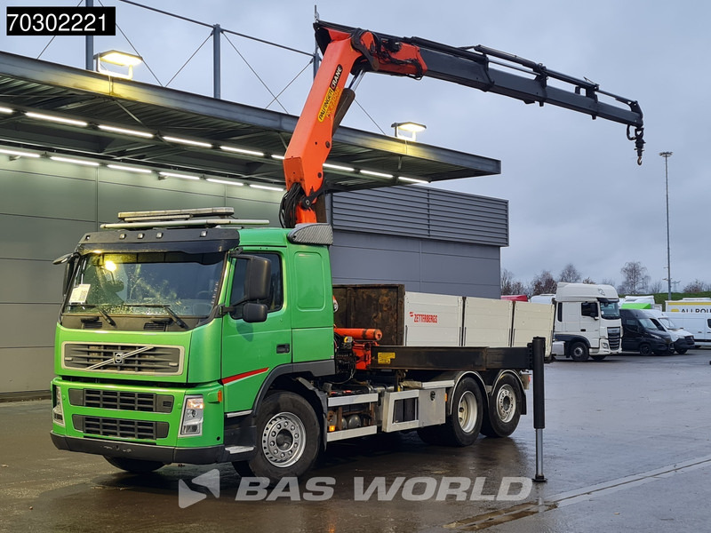 Volvo FM 340 FM 6X2 Palfinger PK23002 Crane 10m3 3-way tipper Lift+steering axle Euro 5 - شاحنة قلاب, شاحنة كرين: صورة 1 Volvo FM 340 FM 6X2 Palfinger PK23002 Crane 10m3 3-way tipper Lift+steering axle Euro 5 - شاحنة قلاب, شاحنة كرين: صورة 1