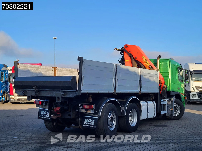 Volvo FM 340 FM 6X2 Palfinger PK23002 Crane 10m3 3-way tipper Lift+steering axle Euro 5 - شاحنة قلاب, شاحنة كرين: صورة 5 Volvo FM 340 FM 6X2 Palfinger PK23002 Crane 10m3 3-way tipper Lift+steering axle Euro 5 - شاحنة قلاب, شاحنة كرين: صورة 5