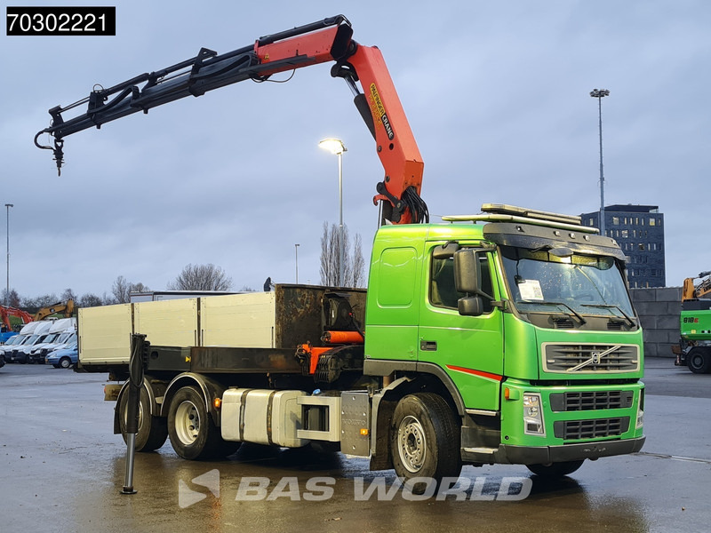 Volvo FM 340 FM 6X2 Palfinger PK23002 Crane 10m3 3-way tipper Lift+steering axle Euro 5 - شاحنة قلاب, شاحنة كرين: صورة 3 Volvo FM 340 FM 6X2 Palfinger PK23002 Crane 10m3 3-way tipper Lift+steering axle Euro 5 - شاحنة قلاب, شاحنة كرين: صورة 3