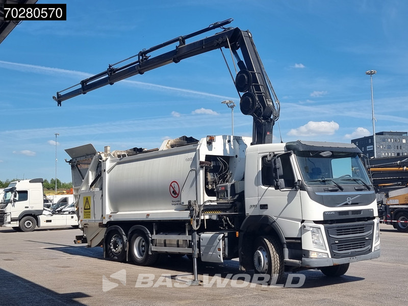 Volvo FM 370 6X2 Hiab X-Hipro 162 Kran GeesinkNorba Lift+Lenkachse VEB Euro 6 - شاحنة النفايات: صورة 3 Volvo FM 370 6X2 Hiab X-Hipro 162 Kran GeesinkNorba Lift+Lenkachse VEB Euro 6 - شاحنة النفايات: صورة 3