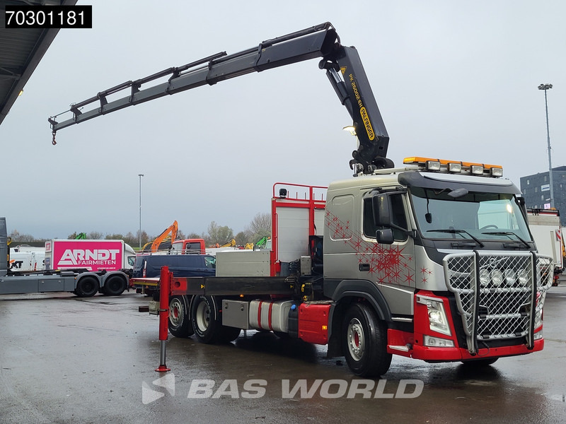 Volvo FM 410 FM 6X2 Palfinger PK 26002-EH E Kran Crane Lift +steering axle Automatic Euro 6 - شاحنات مسطحة, شاحنة كرين: صورة 3 Volvo FM 410 FM 6X2 Palfinger PK 26002-EH E Kran Crane Lift +steering axle Automatic Euro 6 - شاحنات مسطحة, شاحنة كرين: صورة 3