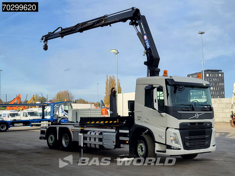 Volvo FM 430 FM 6X2 HMF 2320K-RCS Kran Crane + VDL S-21-6200 Lift + Steering Axle - شاحنة ذات خطاف, شاحنة كرين: صورة 3 Volvo FM 430 FM 6X2 HMF 2320K-RCS Kran Crane + VDL S-21-6200 Lift + Steering Axle - شاحنة ذات خطاف, شاحنة كرين: صورة 3