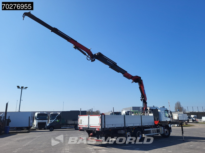شاحنات مسطحة, شاحنة كرين Volvo FM 450 6X2 HMF3220 K5 + Jib K5 Crane Kran Lift-Steering Axle VEB+ Automatic: صورة 12