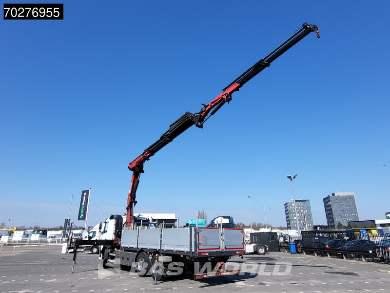 شاحنات مسطحة, شاحنة كرين Volvo FM 450 6X2 HMF3220 K5 + Jib K5 Crane Kran Lift-Steering Axle VEB+ Automatic: صورة 13