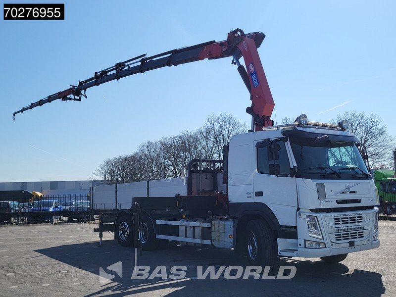 شاحنات مسطحة, شاحنة كرين Volvo FM 450 6X2 HMF3220 K5 + Jib K5 Crane Kran Lift-Steering Axle VEB+ Automatic: صورة 7