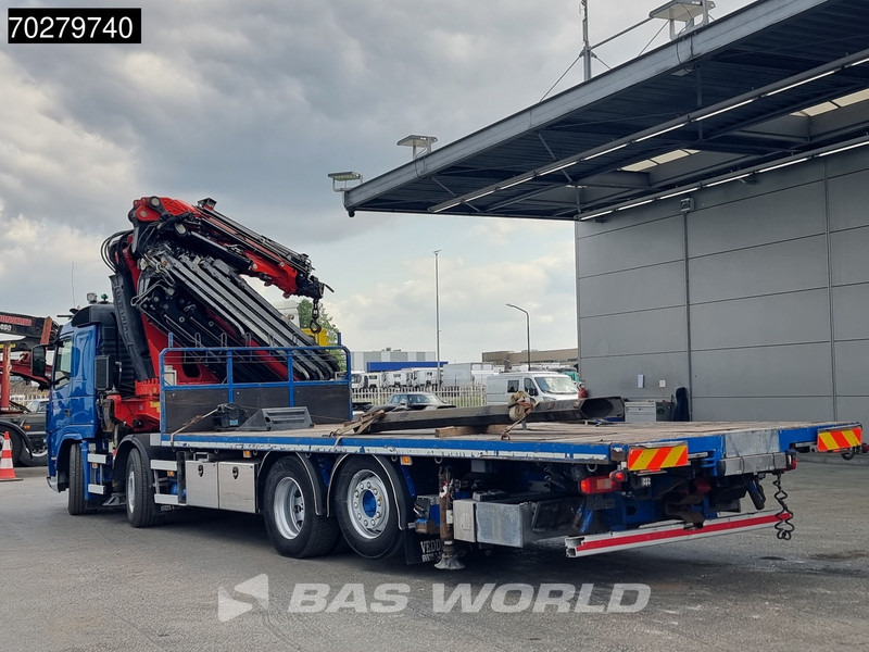 شاحنات مسطحة, شاحنة كرين Volvo FM 450 8X2 FASSI 100 Ton/Meter Crane Kran 7 + 6 Jib Lift+steering Axle Euro 5: صورة 11