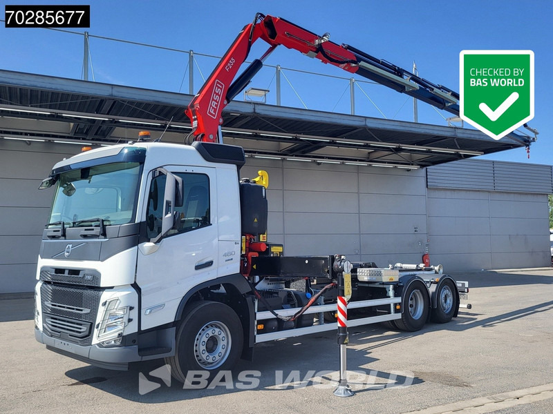 Volvo FM 460 6X2 NEW! FASSI F235A.0.25 Kran + HYVA 20-57-S Lift+steering axle Euro 6 - شاحنة ذات خطاف, شاحنة كرين: صورة 1 Volvo FM 460 6X2 NEW! FASSI F235A.0.25 Kran + HYVA 20-57-S Lift+steering axle Euro 6 - شاحنة ذات خطاف, شاحنة كرين: صورة 1