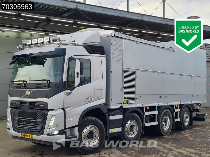 Volvo FM 460 8X2 NEW OVERMAT MSA 13.6.3 TWIN PTO Dry + Liquid Screed Sand Mortar truck - شاحنة خلاطة خرسانة: صورة 1 Volvo FM 460 8X2 NEW OVERMAT MSA 13.6.3 TWIN PTO Dry + Liquid Screed Sand Mortar truck - شاحنة خلاطة خرسانة: صورة 1