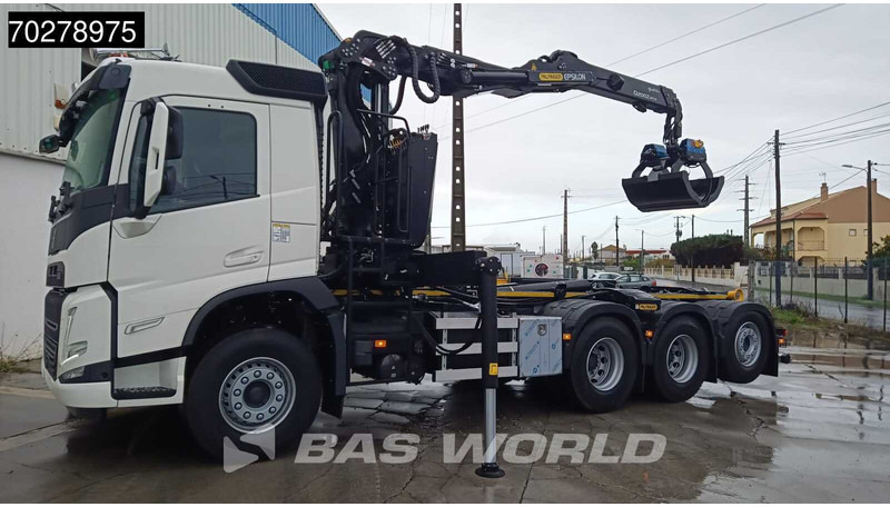 Volvo FM 460 8X4 NEW! Palfinger Q200Z95TR HPLS Crane + HT 24 TEC Hooklift ACC LED - شاحنة ذات خطاف, شاحنة كرين: صورة 5 Volvo FM 460 8X4 NEW! Palfinger Q200Z95TR HPLS Crane + HT 24 TEC Hooklift ACC LED - شاحنة ذات خطاف, شاحنة كرين: صورة 5