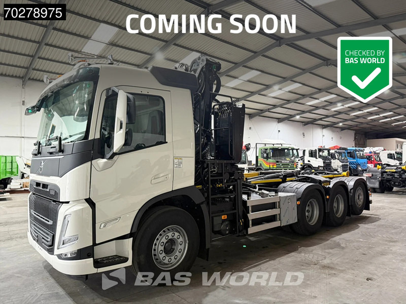Volvo FM 460 8X4 NEW! Palfinger Q200Z95TR HPLS Crane + HT 24 TEC Hooklift ACC LED - شاحنة ذات خطاف, شاحنة كرين: صورة 1 Volvo FM 460 8X4 NEW! Palfinger Q200Z95TR HPLS Crane + HT 24 TEC Hooklift ACC LED - شاحنة ذات خطاف, شاحنة كرين: صورة 1