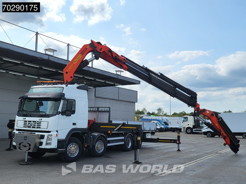 Volvo FM 480 8X2 Palfinger PK85002 Crane+Jib Lifting-Axle Big-Axle Automatic Euro 4 - شاحنات مسطحة, شاحنة كرين: صورة 5 Volvo FM 480 8X2 Palfinger PK85002 Crane+Jib Lifting-Axle Big-Axle Automatic Euro 4 - شاحنات مسطحة, شاحنة كرين: صورة 5
