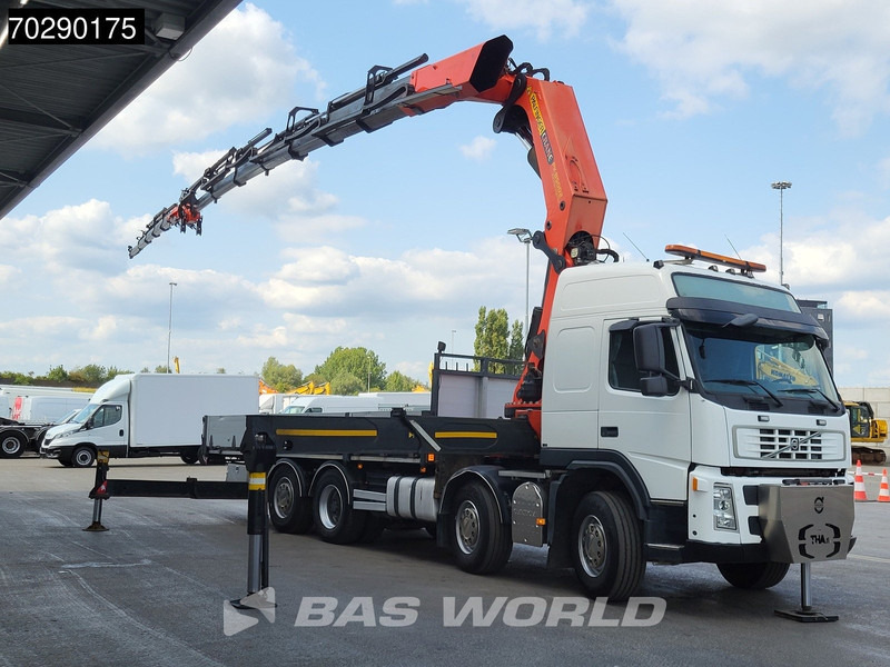Volvo FM 480 8X2 Palfinger PK85002 Crane+Jib Lifting-Axle Big-Axle Automatic Euro 4 - شاحنات مسطحة, شاحنة كرين: صورة 3 Volvo FM 480 8X2 Palfinger PK85002 Crane+Jib Lifting-Axle Big-Axle Automatic Euro 4 - شاحنات مسطحة, شاحنة كرين: صورة 3