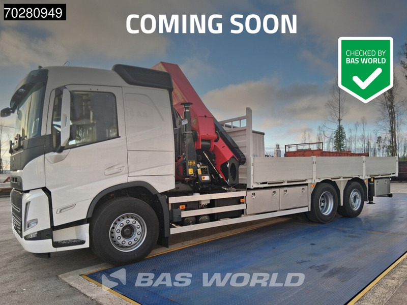 Volvo FM 500 6X2 NEW! Palfinger PK41002 EH-E Kran Crane Lift-steering Axle Euro 6 - شاحنات مسطحة, شاحنة كرين: صورة 1 Volvo FM 500 6X2 NEW! Palfinger PK41002 EH-E Kran Crane Lift-steering Axle Euro 6 - شاحنات مسطحة, شاحنة كرين: صورة 1