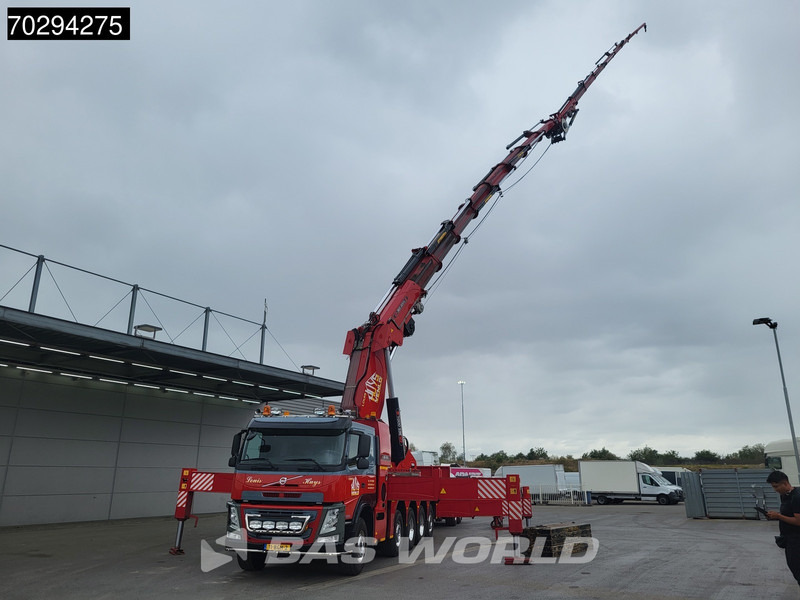 Volvo FM 500 FM 10X4 Erkin World Power ER 365000L8 Crane+Jib Lift+Steering-Axle Big-Axle Euro 6 - شاحنات مسطحة, شاحنة كرين: صورة 3 Volvo FM 500 FM 10X4 Erkin World Power ER 365000L8 Crane+Jib Lift+Steering-Axle Big-Axle Euro 6 - شاحنات مسطحة, شاحنة كرين: صورة 3