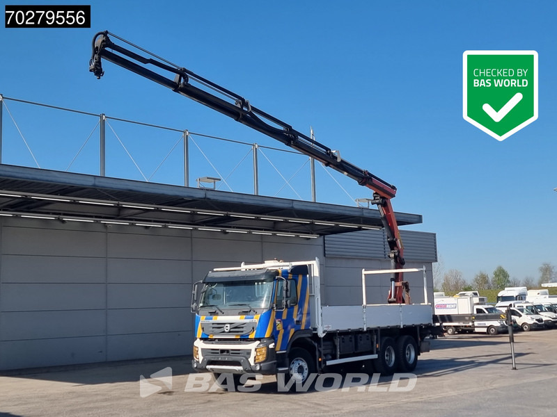 Volvo FMX 370 6X4 Palfinger PK22002 EH Kran Crane Retarder Steelsuspension Euro 5 - شاحنات مسطحة, شاحنة كرين: صورة 1 Volvo FMX 370 6X4 Palfinger PK22002 EH Kran Crane Retarder Steelsuspension Euro 5 - شاحنات مسطحة, شاحنة كرين: صورة 1